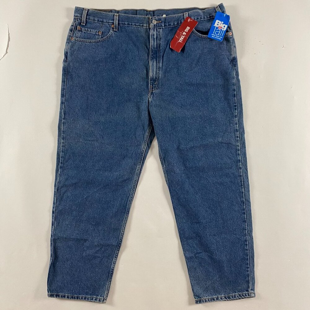 Vintage Y2K Levi's 550 Relaxed Fit Jeans Men's 48 x 30 Measures 46x30 Blue NWT
